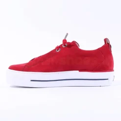 Women Paul Green Super Soft Platform Trainer - Lipstick Nubuck