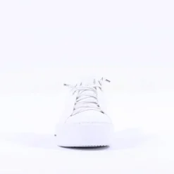 Women Paul Green Super Soft Platform Trainer - White Red Navy