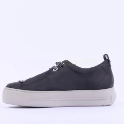 Women Paul Green Super Soft Platform Trainer - Grey Nubuck
