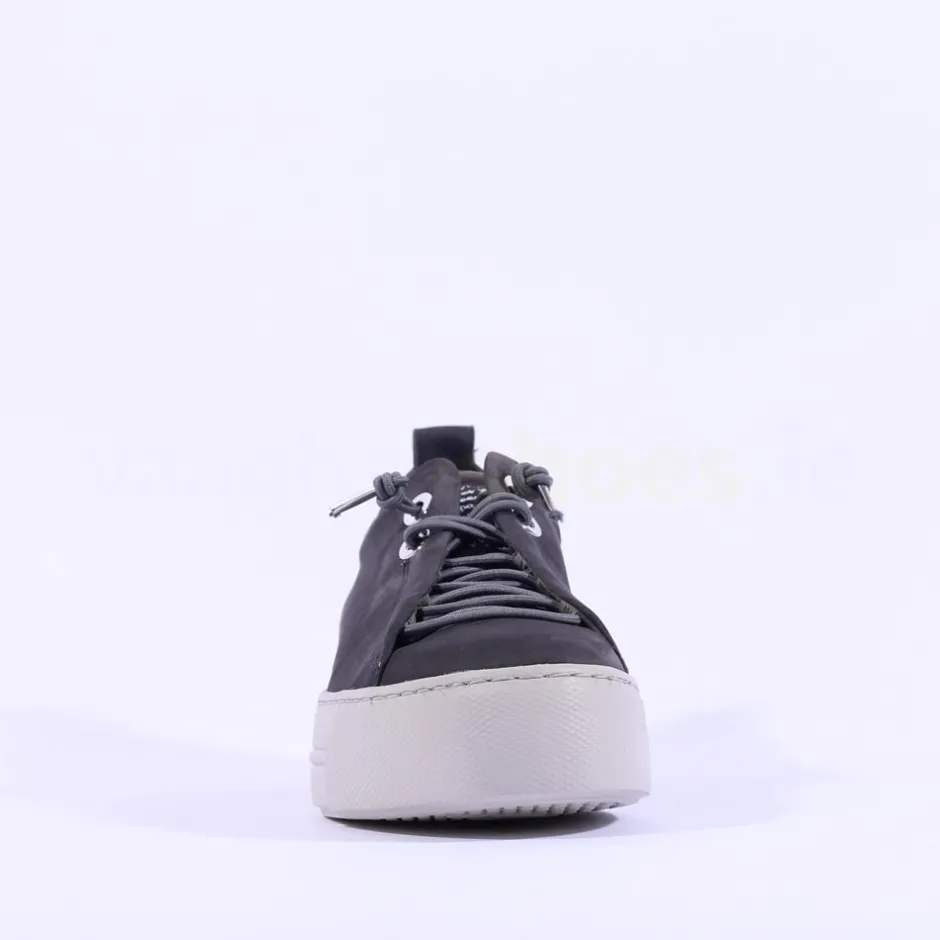 Women Paul Green Super Soft Platform Trainer - Grey Nubuck