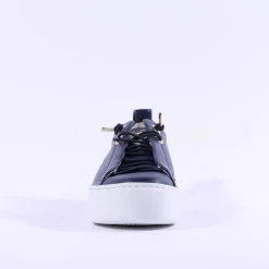 Women Paul Green Super Soft Platform Trainer - Navy Combi