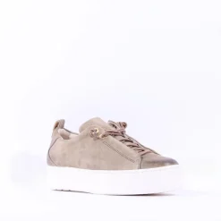 Women Paul Green Super Soft Platform Trainer - Hunter