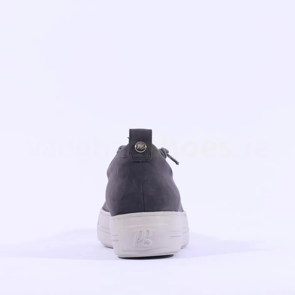 Women Paul Green Super Soft Platform Trainer - Grey Nubuck