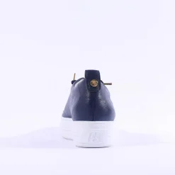 Women Paul Green Super Soft Platform Trainer - Navy Combi