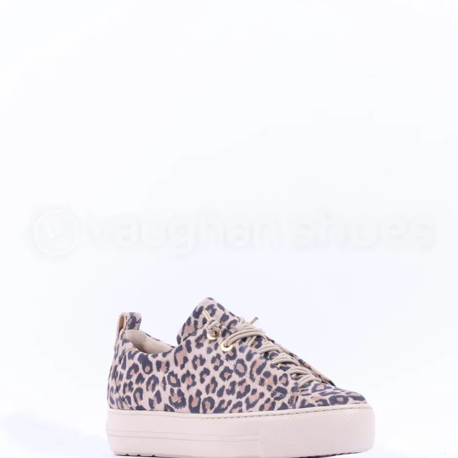 Women Paul Green Super Soft Platform Trainer - Animal Print