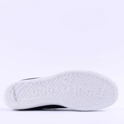 Women Paul Green Super Soft Platform Trainer - Black Gold Leather