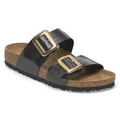 Women Birkenstock Sydney Cushion Buckle Bf - Graceful Licorice