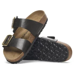 Women Birkenstock Sydney Cushion Buckle Bf - Graceful Licorice