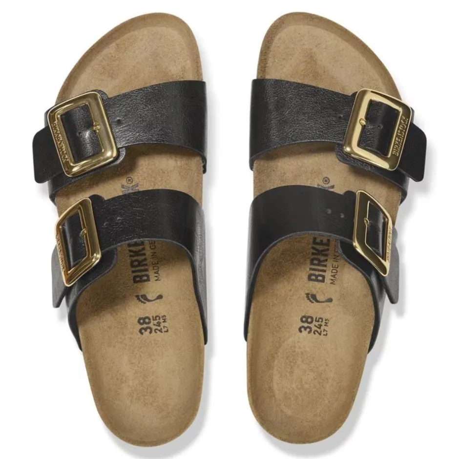 Women Birkenstock Sydney Cushion Buckle Bf - Graceful Licorice