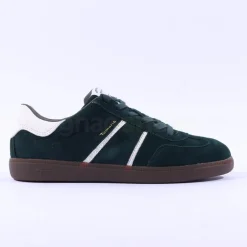 Women Tamaris Tati T Toe Laced Low Trainer - Green