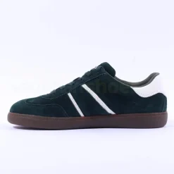 Women Tamaris Tati T Toe Laced Low Trainer - Green