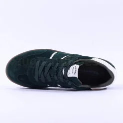 Women Tamaris Tati T Toe Laced Low Trainer - Green