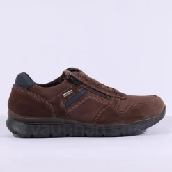 IMAC Tex Bologna Waterproof Laced Shoe - Brown Combi Leather