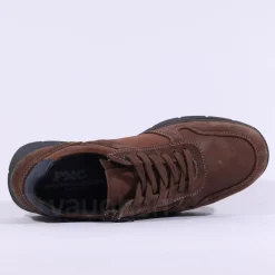 IMAC Tex Bologna Waterproof Laced Shoe - Brown Combi Leather