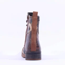 Women Rieker Tex Toe Cap Print Detail Boot - Multi Print
