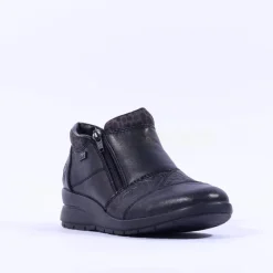Women Rieker Tex Twin Zip Shoe - Black Combi