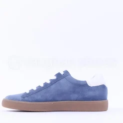 Women Paul Green Thick Gumsole Trainer - Navy Blue