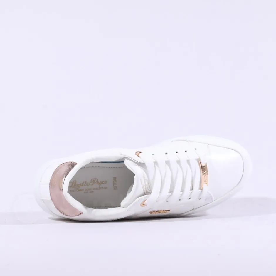 Women Tommy Bowe Ladies Tommy Bowe Ketter Platform Lace Trainer - Off White