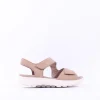 Women Gabor Trickle Rolling Soft Velcro Sandal - Sand