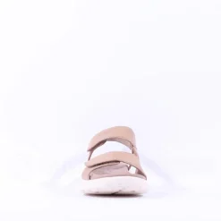 Women Gabor Trickle Rolling Soft Velcro Sandal - Sand