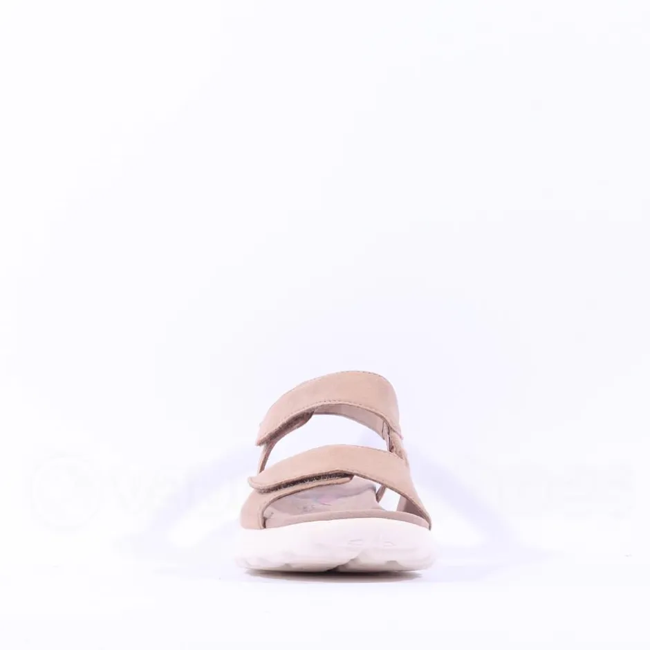 Women Gabor Trickle Rolling Soft Velcro Sandal - Sand