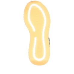 Women Rieker Twin Velcro Strap Sandal - Gold Silver