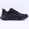 Ecco Men Ult-Trn Waterproof Hiking Shoe - All Black