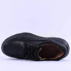 Clarks Men Un Brawley Lace - Black Leather
