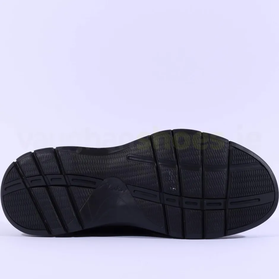 Clarks Men Un Brawley Step - Black Leather