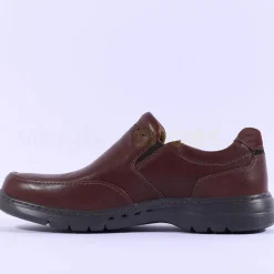 Clarks Men Un Brawley Step - Mahogany Leather