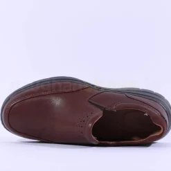 Clarks Men Un Brawley Step - Mahogany Leather