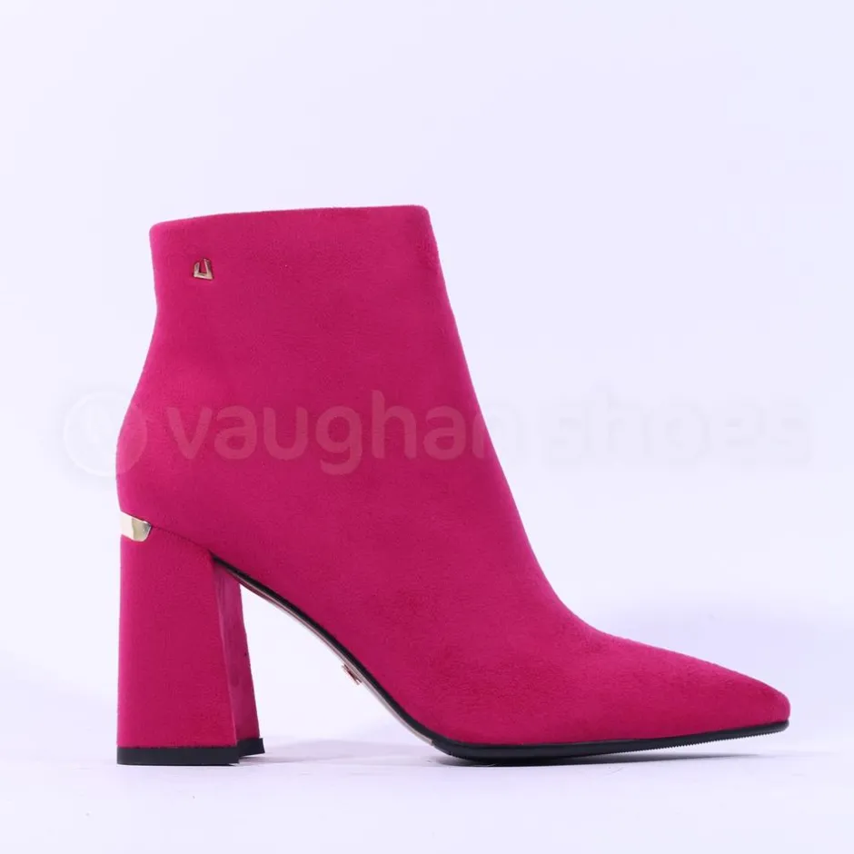 Women Una Healy Up Where U Belong Ankle Boot - Fuchsia Suede