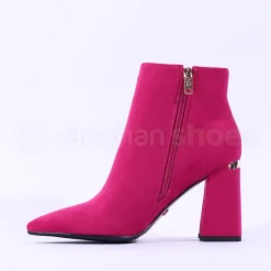 Women Una Healy Up Where U Belong Ankle Boot - Fuchsia Suede