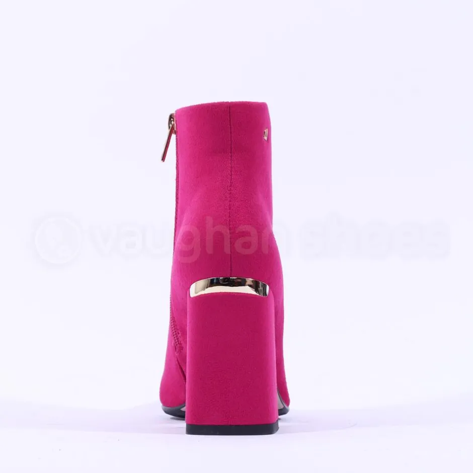 Women Una Healy Up Where U Belong Ankle Boot - Fuchsia Suede