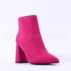Women Una Healy Up Where U Belong Ankle Boot - Fuchsia Suede