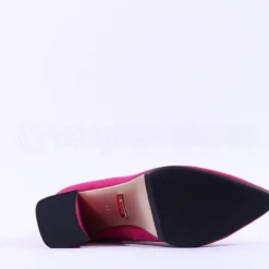 Women Una Healy Up Where U Belong Ankle Boot - Fuchsia Suede