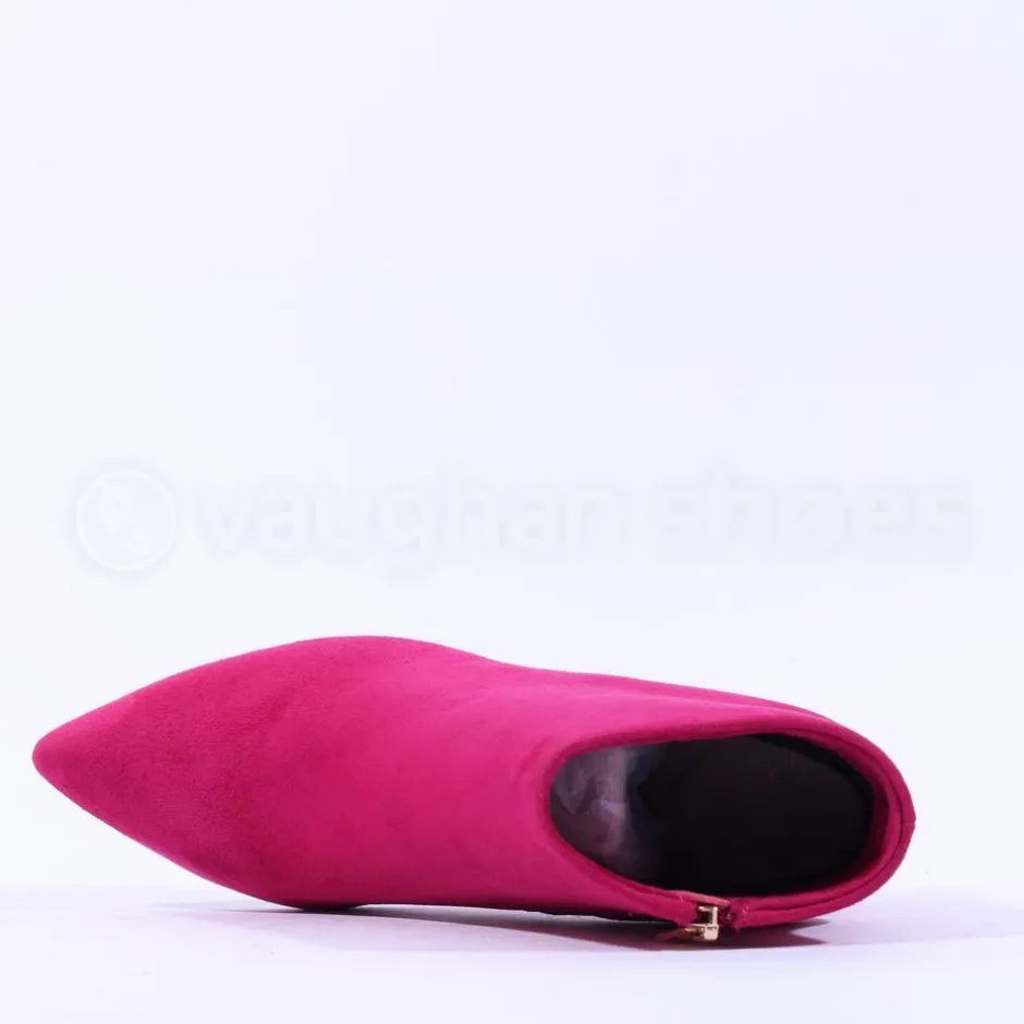 Women Una Healy Up Where U Belong Ankle Boot - Fuchsia Suede