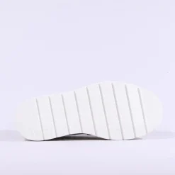 Women Marco Moreo Vale Stud Slip On Wedge - Beige Patent