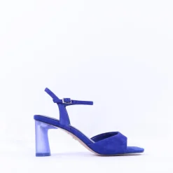 Women Tamaris Valenzia Block Heel Sandal - Royal