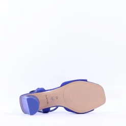 Women Tamaris Valenzia Block Heel Sandal - Royal