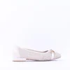 Women Caprice Vanny Low Heel Weave Loafer - Off White Combi