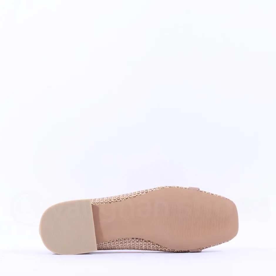 Women Caprice Vanny Low Heel Weave Loafer - Bark