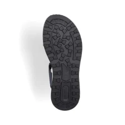 Women Rieker 2 Velcro Strappy Comfort Sandal - Navy