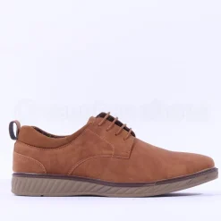 6th Sense Verve Laced Casual Shoe - Camel