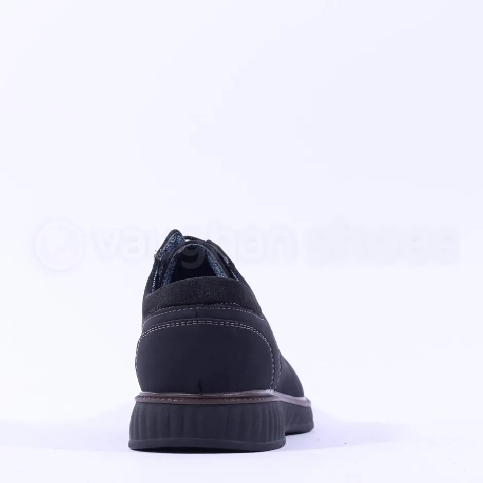 6th Sense Verve Laced Casual Shoe - Black