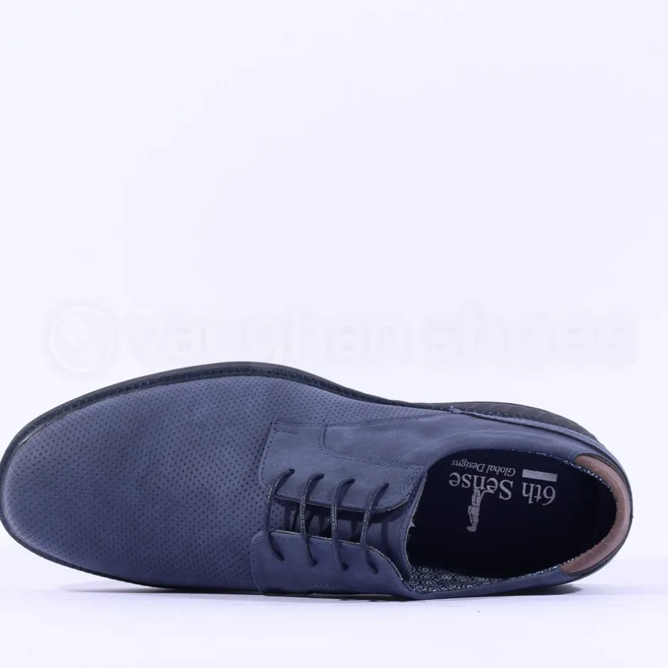 6th Sense Verve Laced Casual Shoe - Navy