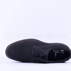 6th Sense Verve Laced Casual Shoe - Black