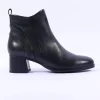 Women Marco Tozzi Vindoli Block Heel Ankleboot - Forest Leather