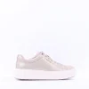 Women Tamaris Violetta Platform Laced Trainer - Champagne