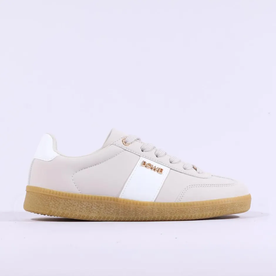 Women Tommy Bowe Ladies Wafer Gumsole Trainer - Light Grey